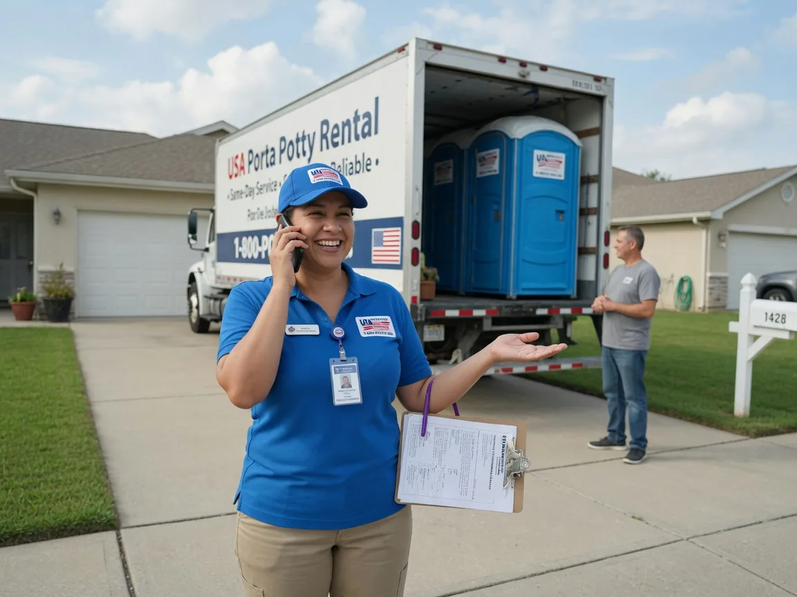 Portable Toilet Rental Drain, OR FAQs